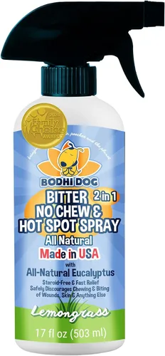 Vista 14 de Bodhi Dog Aerosol 2-en-1 sin masticar y para puntos calientes amargo - Remedio natural anti-mordedura mejor que la manzana amarga - Calma los puntos