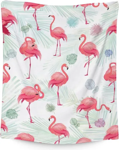 Vista 12 de Manta de flamenco de regalo, 30 x 40 pulgadas, bonita manta para mujeres y niñas, mantas negras suaves y peludas para sofá y oficina