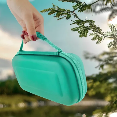 Vista 6 de Funda de transporte para Nintendo Switch Lite Funda de transporte portátil con almacenamiento para juegos y accesorios Switch Lite