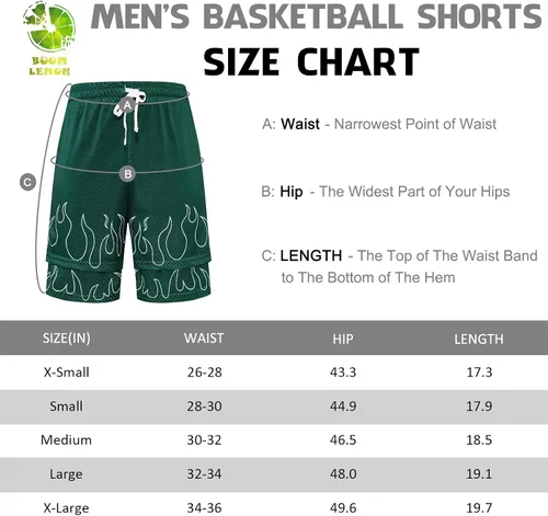 Vista 7 de BOOMLEMON Pantalones cortos de baloncesto para hombre, para gimnasio, entrenamiento, atletismo, correr, con estampado gráfico, pantalones cortos