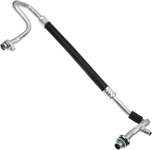 Vista 4 de A-Premium Conjunto de manguera de succión A/C compatible con Nissan 370Z Para Nissan 370Z, 2011-2019, 3.7L, Baja presión, Compresor a Evap