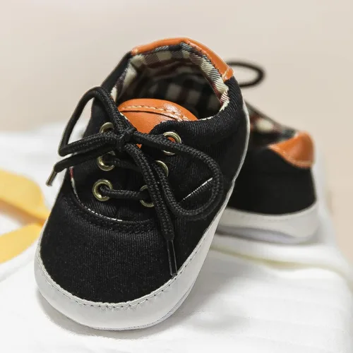 Vista 5 de Morbido - Tenis de lona para bebés y niños pequeños, antideslizantes, para recién nacidos, para recién nacidos, para recién nacidos de 0 a 18 meses
