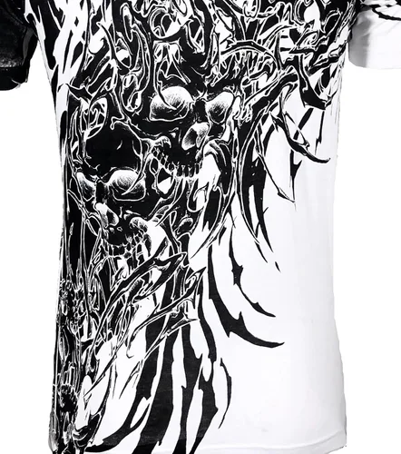 Vista 8 de Xtreme Couture Camiseta de manga corta para hombre Dead OR Alive, Negro