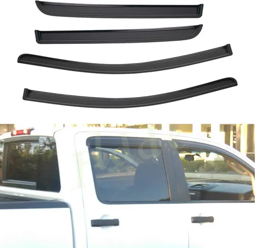 Vista 15 de Protectores de lluvia compatibles con Chevy/GMC C/K Extended Cab 1988