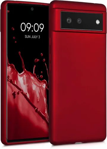 Vista 25 de kwmobile Funda compatible con Google Pixel 6 - Funda protectora de silicona TPU suave y delgada - Piedra antigua