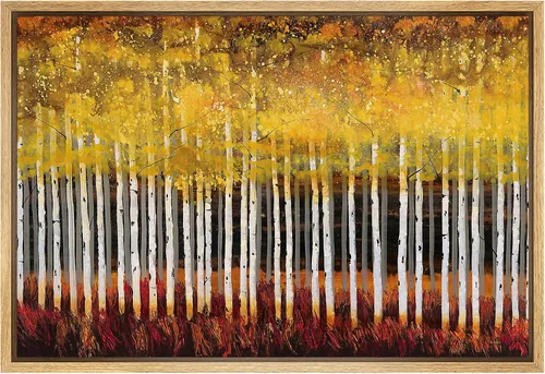 Vista 33 de SIGNFORD Lienzo impreso para pared, puesta de sol, campo de girasol, naturaleza, desierto, paisaje decorativo, relajante, tranquilo, para sala