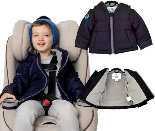 Vista 16 de Buckle Me Baby Coats Abrigo de asiento de coche de Toast