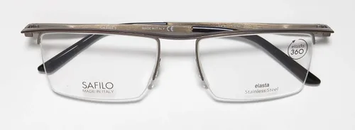 Vista 2 de Safilo 1071 Elasta - Bisagras de resorte de media llanta para hombre y mujer