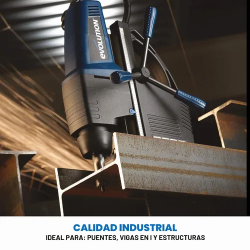 Vista 3 de Evolution Power Tools Kit de Cortador Anular para Taladros Magnéticos/Mag, Broca de 1 Pulgada de Profundidad, Ancho Mixto de 7/16 a 1-1/8 Pulgadas
