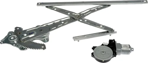 Vista 2 de Dorman 751-661 Conjunto de motor y regulador de elevalunas eléctrico del lado del pasajero delantero compatible con modelos Nissan seleccionados