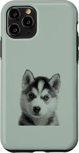 Vista 27 de Chic Husky Puppy for Dog Mom and Paw Parents Case for iPhone 16