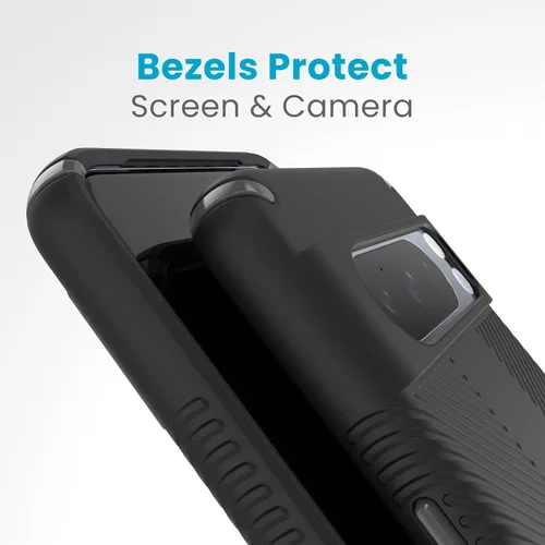 Vista 5 de Speck Funda para Google Pixel 8 Pro, agarre de protección contra caídas, resistente a los arañazos, funda suave al tacto para Google Pixel 8 Pro