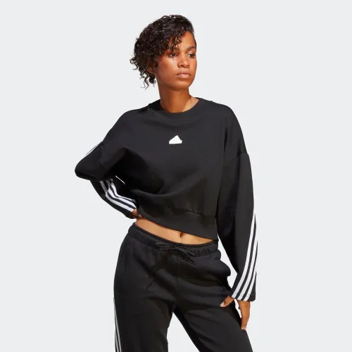 Vista 6 de adidas Sudadera Future Icon Three Stripes para mujer