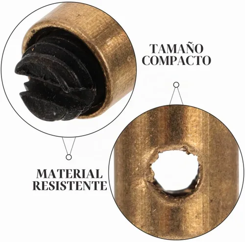 Vista 3 de Cabilock Kit de abrazadera de núcleo de embrague, 20 pezones de cable de acelerador de metal, ajuste universal para motocicleta y scooter