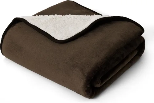 Vista 42 de Bedsure - Mantas impermeables para perros pequeños - Manta de felpa de sherpa con impresión suave lavable para perros y gatos, protector de muebles