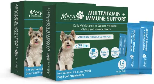 Vista 8 de Mervue Multivitamínico + Apoyo Inmunológico para Perros