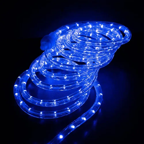 Vista 2 de Serie de luces LED de 50 pies con 360 luces LED, tubo flexible conectable con 8 modos, iluminación LED a prueba de agua para interiores