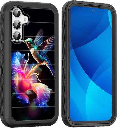 Vista 59 de Funda para Galaxy A15 5G, cuerpo completo, protección contra caídas, a prueba de polvo, resistente de 3 capas, militar, resistente, duradera