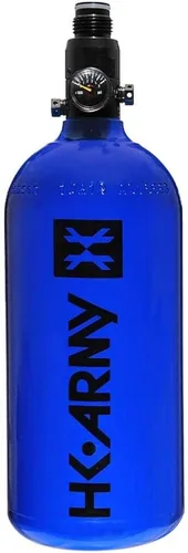 Vista 17 de HK Army Tanque de aire comprimido de aluminio HPA para paintball con sistemas de aire - Regulador estándar Negro