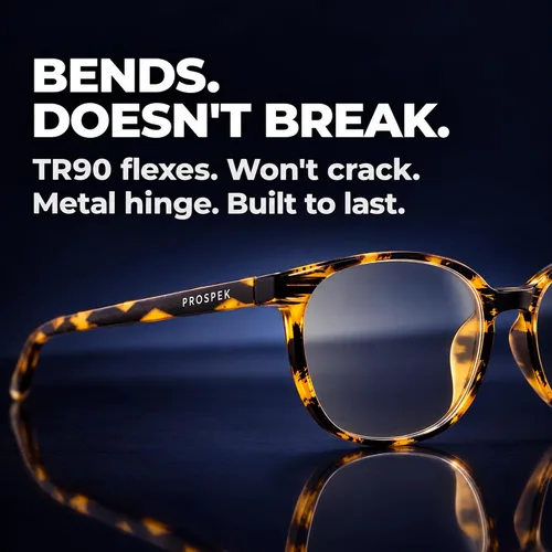 Vista 4 de Prospek Gafas de bloqueo de luz azul para hombres y mujeres, lectores de computadora