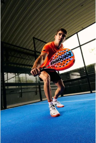 Vista 5 de Babolat Veron Juan Lebron 3.0 Pala de pádel (naranja/negro)