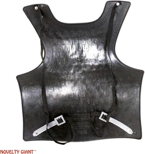 Vista 3 de Conjunto de traje de soldado de gladiador de armadura de caballero para niños 4 piezas