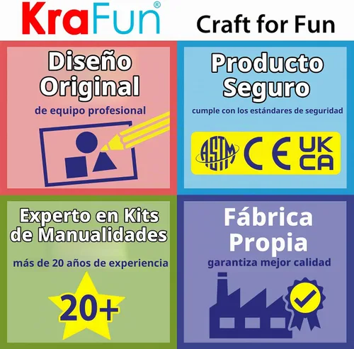 Vista 7 de KRAFUN Kit de costura de conejo para niños de 8 a 12 años, sin tijeras, sin Conejito