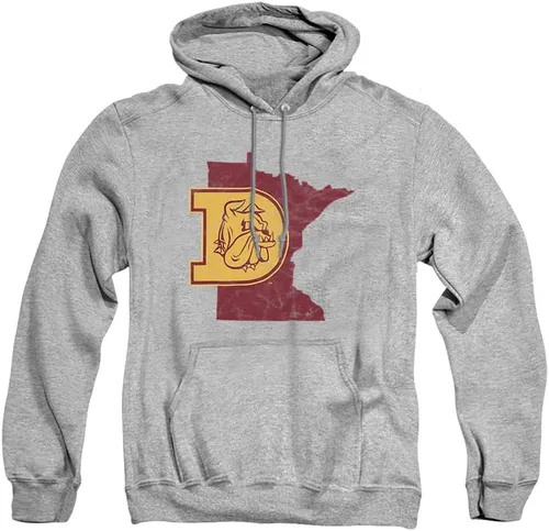 Vista 270 de LOGOVISION Colección de sudaderas con capucha unisex con diseño de forma universitaria oficial para hombres y mujeres