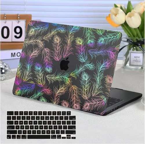 Vista 10 de Funut Funda para MacBook Pro de 13 pulgadas 2025 2024-2016 versión M2 M1 A2338 A2251 A2289 A2159 A1989 A1708 A1706, carcasa rígida de plástico