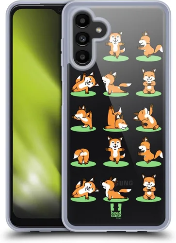 Vista 8 de Head Case Designs Cat Yoga Animals - Funda de gel suave compatible con Samsung Galaxy A13 5G (2021)