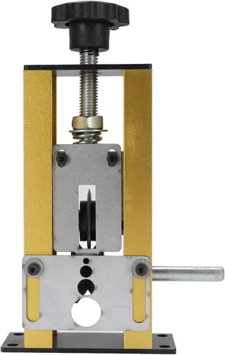Vista 7 de Jiawu Wire Stripper Machine, 2 in 1 Portable Drill Powered Hand Crank Wire Stripper for 0.04 to 1 Inch Diameter Cable, Copper Stripping Tool with