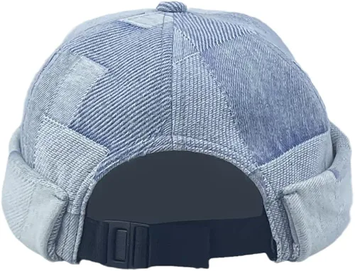 Vista 6 de Unisex Vintage Fashion Trend Retro Street Sailor Docker Gorros ajustables sin visera