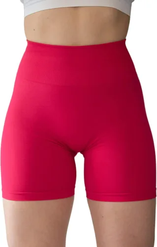 Vista 2 de AUROLA Intensify - Pantalones cortos de entrenamiento para mujer, sin costuras, para gimnasio, yoga, correr, deporte, ejercicio activo, fitness