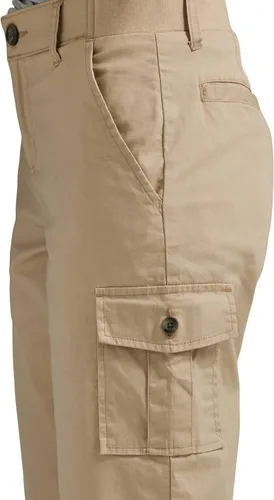 Vista 4 de Lee Pantalón capri Petite Flex-to-Go de tiro medio de 15 pulgadas para mujer