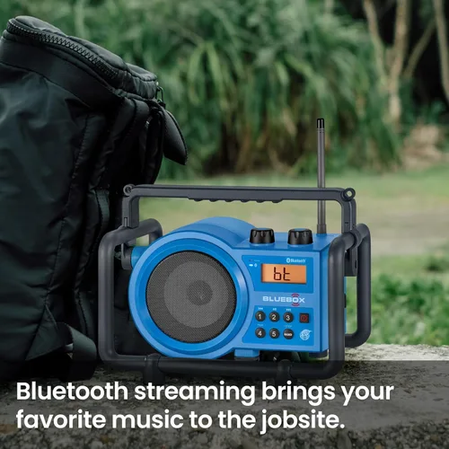 Vista 13 de Sangean Compact Ultra Rugged receptor de radio Azul