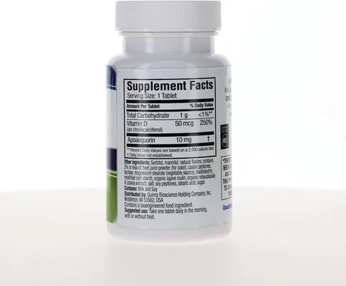 Vista 3 de Prevagen - Masticables de bayas mixtas de fuerza regular con caja de almacenamiento, 1 paquete