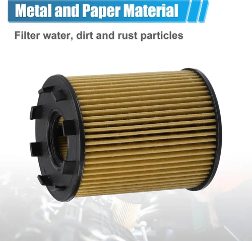 Vista 7 de X AUTOHAUX Filtro de aceite de motor con sellos No.68102241AA/73500049/71765460/71773176/6001073250 para Dodge Dart 1.4L 2013-2016 para Fiat 500