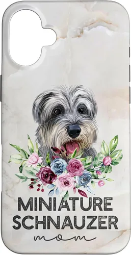 Vista 23 de Miniature Schnauzer Gifts Dog Mom Mini Schnauzer Case for iPhone 17