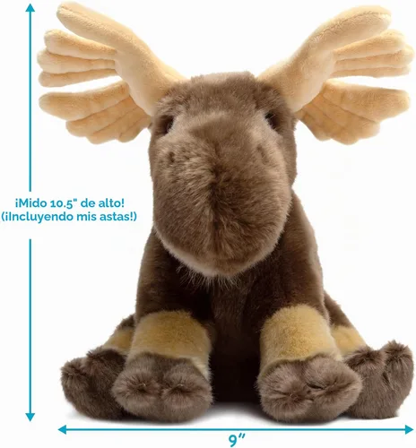Vista 2 de TigerHart Martin The Moose - Peluche de 10.5 pulgadas (nueva edición)