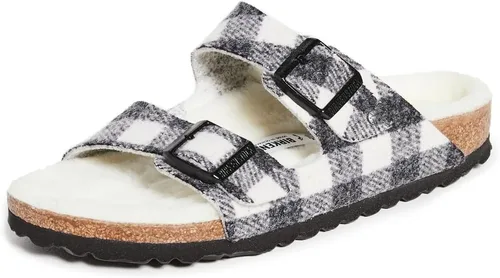 Vista 161 de Birkenstock Sandalias unisex Arizona con plantilla suave para adultos Negro (black Oiled Leather)