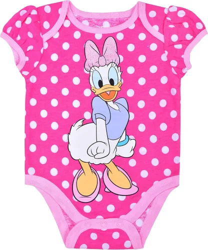 Vista 2 de Disney Paquete de 2 baberos y mamelucos de Minnie, Daisy Duck o Cenicienta