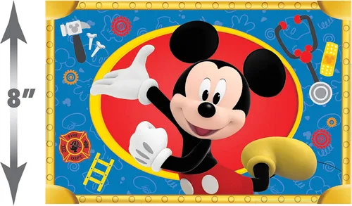 Vista 6 de Disney Just Play - Juego de 19 piezas con diseño de manos de ayuda de Mickey Mouse para niños, tamaño 4-6X, para niños de 3 años en adelante