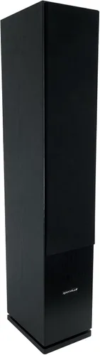 Vista 3 de Rockville RockTower 68B - Altavoz pasivo de torre de 8 ohmios, color negro, sonido de alta fidelidad, rejilla desmontable, 3 vías, 16,5 cm, 500W