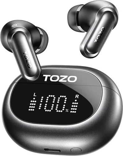 Vista 10 de TOZO NC20 Auriculares inalámbricos con cancelación activa de ruido LDAC