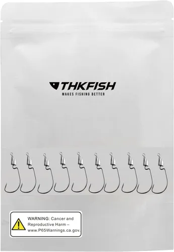Vista 7 de THKFISH Weedless Swimbait Jig Heads for Bass Fishing, Weighted Texas Rig Hook Fishing Hooks Saltwater Freshwater 1/8 oz, 1/6 oz, 1/4 oz, 3/8 oz, 1/2