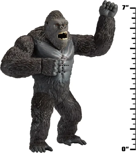 Vista 2 de Godzilla x Kong - Figura de Battle Roar Kong de 7 pulgadas por Playmates Toys