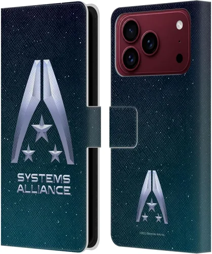Vista 39 de Head Case Designs Funda de piel con licencia oficial de EA Bioware Mass Effect Cerberus Logo Graphics tipo cartera compatible con Apple iPhone 11