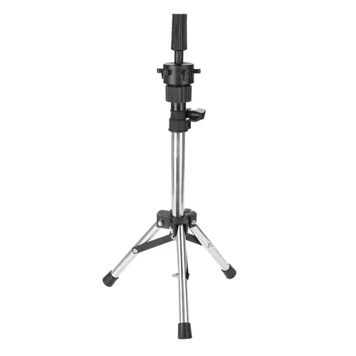 Vista 3 de Soporte de trípode para cabeza de maniquí, soporte de trípode ajustable para peluquería, cosmetología, peluquería, entrenamiento, cosmetología