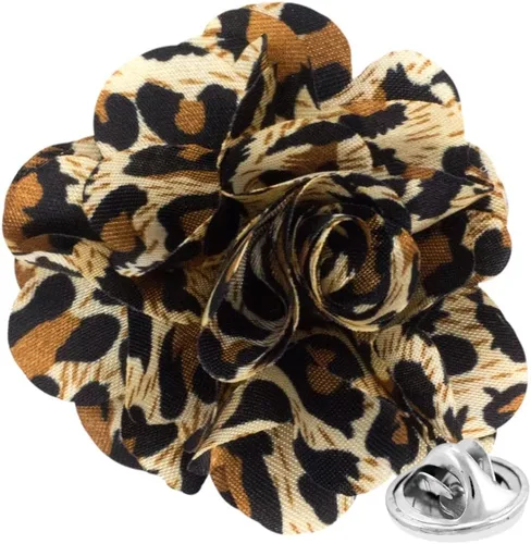 Vista 8 de Alfiler de solapa formal para hombre con estampado Kente y animal con diseño de flores - Boutonniere para hombre, broche Kente #1