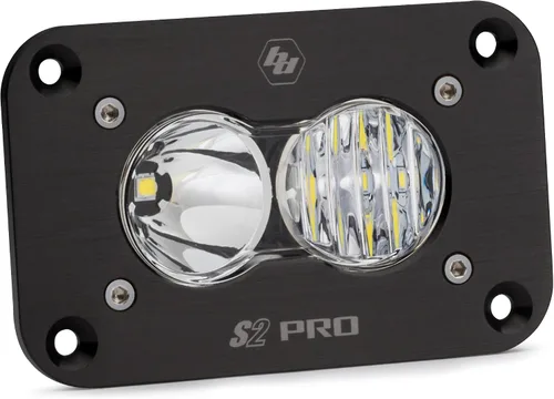 Vista 8 de Baja Designs S2 Pro LED Negro Empotrable Luz Pod (conducción/combinado; ámbar)